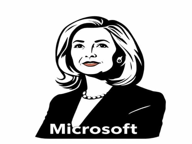 Is Liz Truss At Microsoft