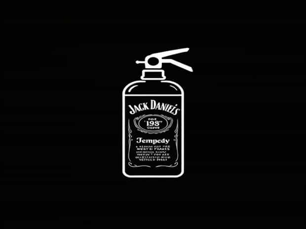 Jack Daniels Fire Extinguisher