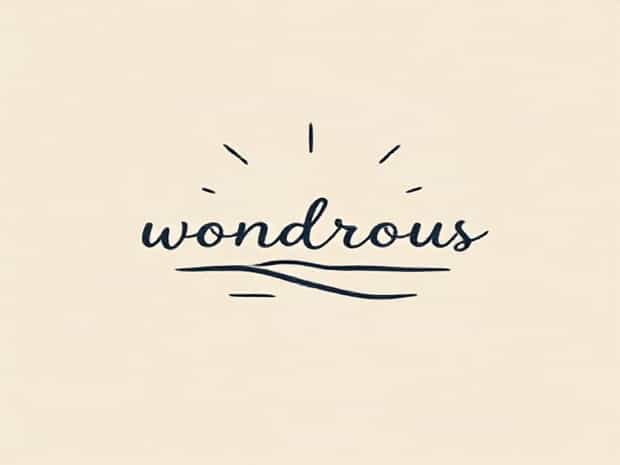 Other Words For Wondrous