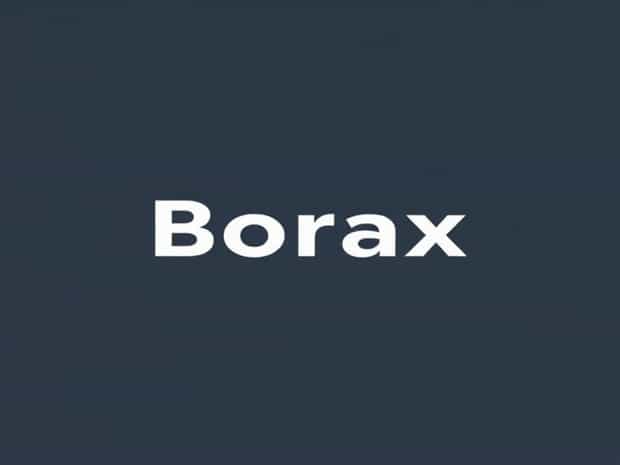 Chemical Formula Of Borax