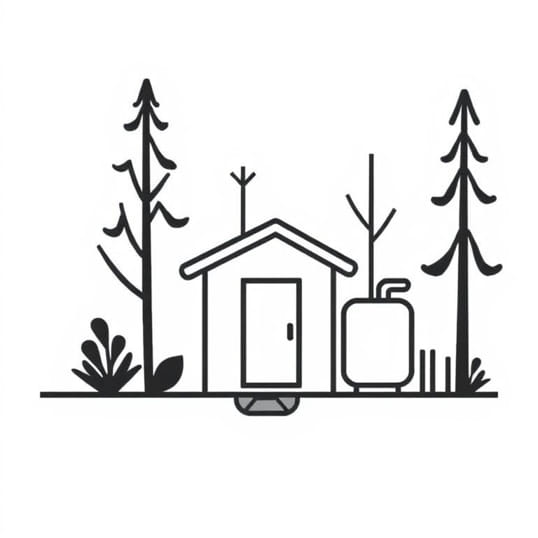 Connect Outbuilding To Septic System