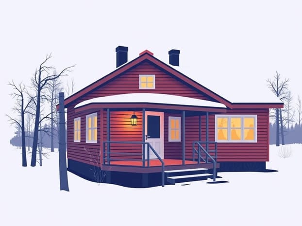 Dacha In Arkhangelsk Russia