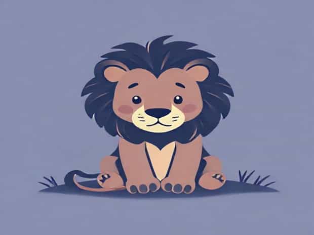 Dandle Lion Cozy Cub