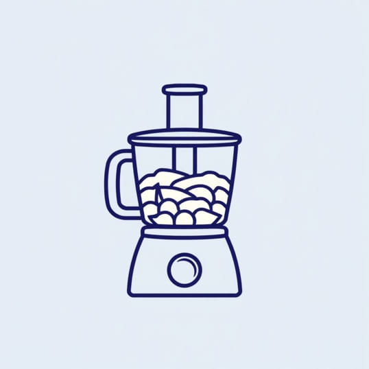 Food Processor With Atta Kneader
