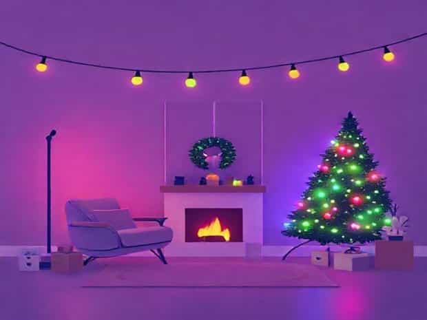 Holiday Living Multicolored Lights
