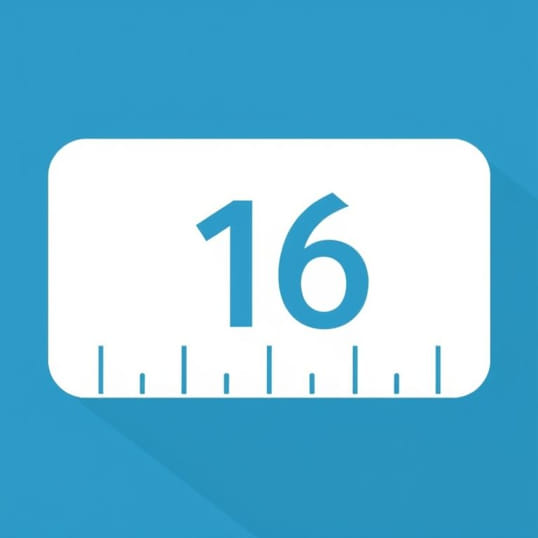 How Many Sixteenths Are In One Inch