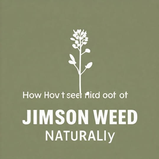 How To Get Rid Of Jimsonweed Naturally