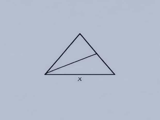 How To Solve For X In An Equilateral Triangle