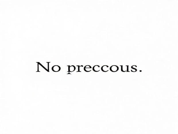 How To Spell Precious