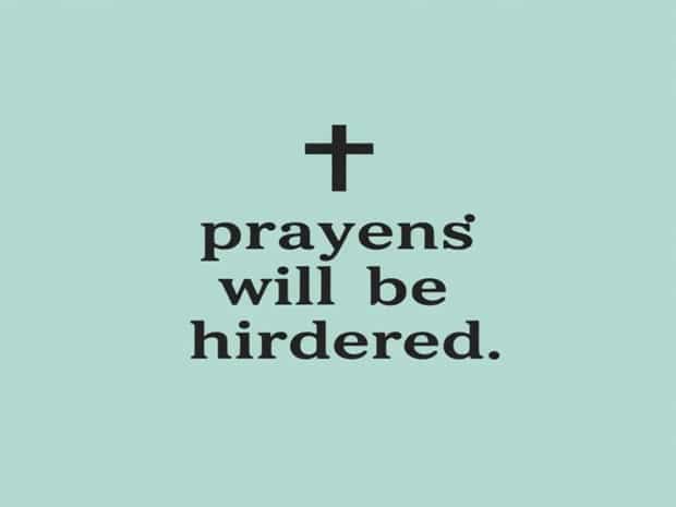 Husband Prayers Will Be Hindered Kjv