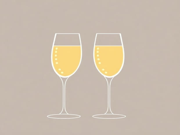 Champagne Glasses With Champagne