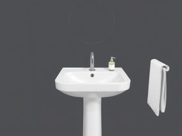Cloakroom Basin 450 X 300