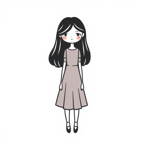 Draw A Girl Step By Step