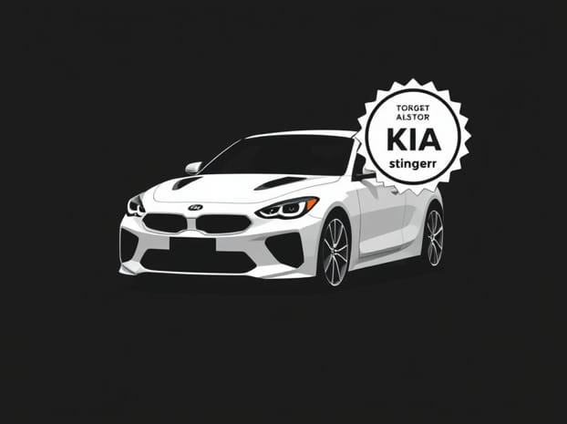 E Badge On Kia Stinger