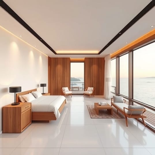 Edge Single Stateroom With Infinite Veranda