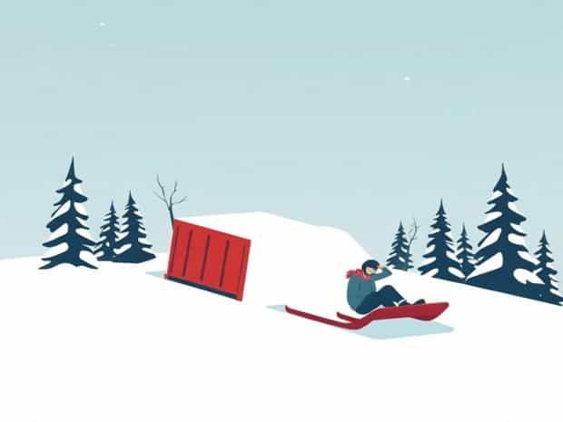 Garbage Hill Winnipeg Tobogganing