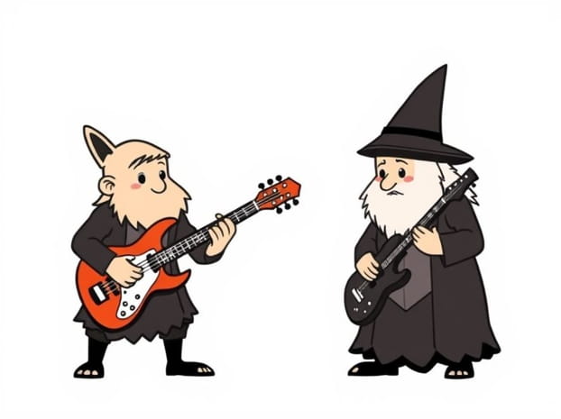 Guitar Tab Concerning Hobbits