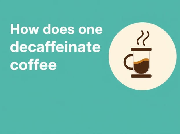 How Does One Decaffeinate Coffee?