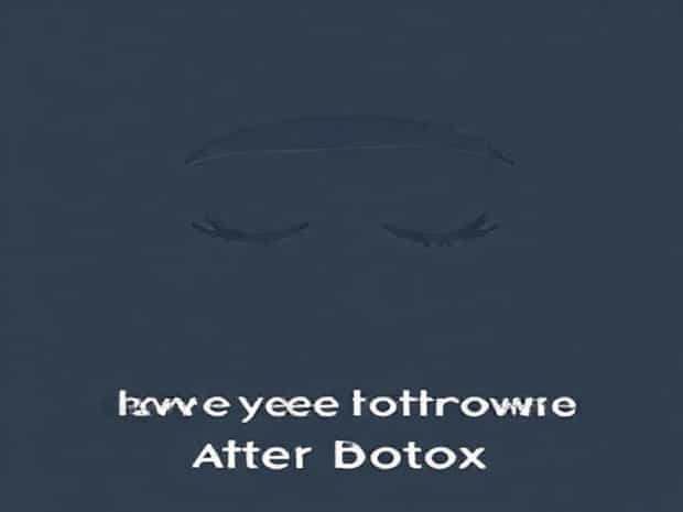 How To Fix Eyebrow Droop After Botox