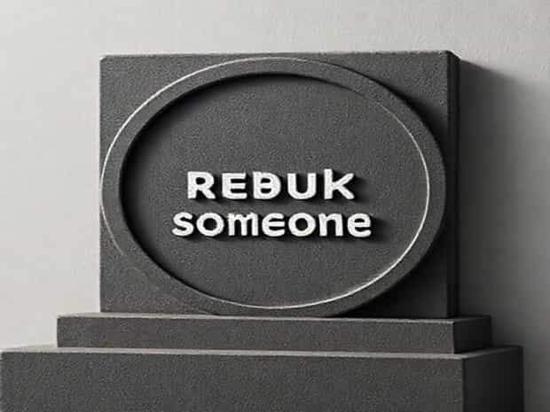 How To Rebuke Someone Biblically