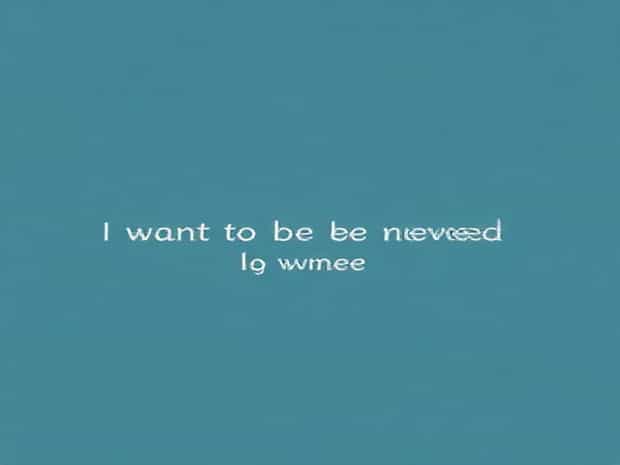 I Want To Be Desired By Women