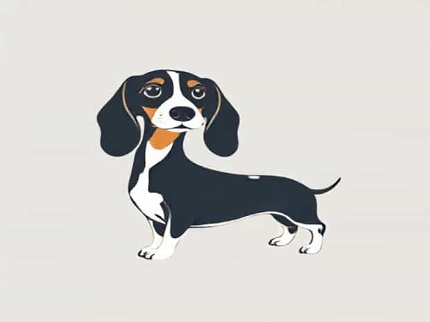 Isabella Dapple Piebald Dachshund