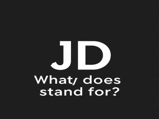 Jd Vance What Does Jd Stand For