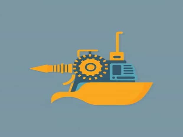 Jet Drive Engine Dredge