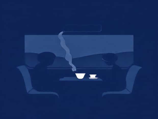Indigo Passenger Serves Tea