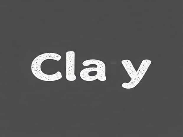 Is Clayey A Word