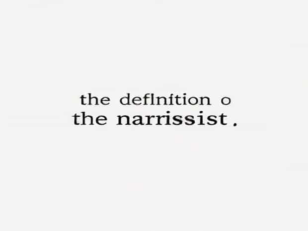 Is The Definition Of A Narcissist?