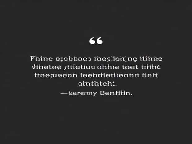 Jeremy Bentham Quotes On Utilitarianism