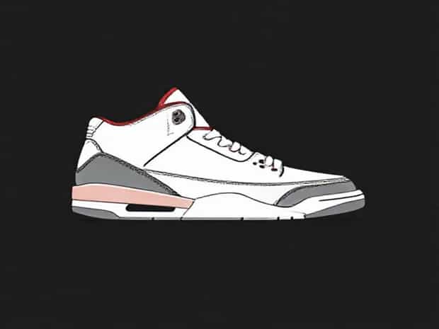 Jordan 3 White Cement