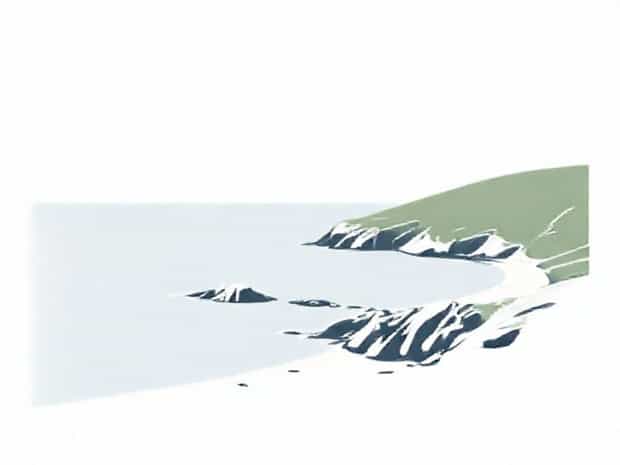 Lulworth Cove Concordant Coastline