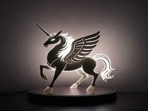 Luminous Centaur Table Fan