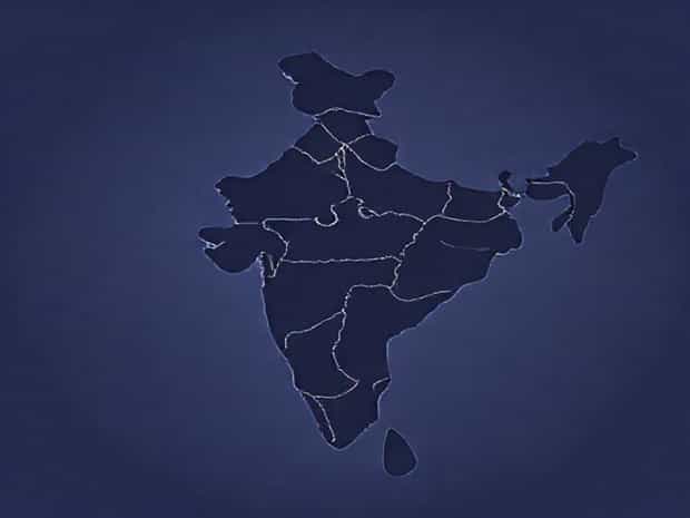 Map Of India With Tropic Of Cancer