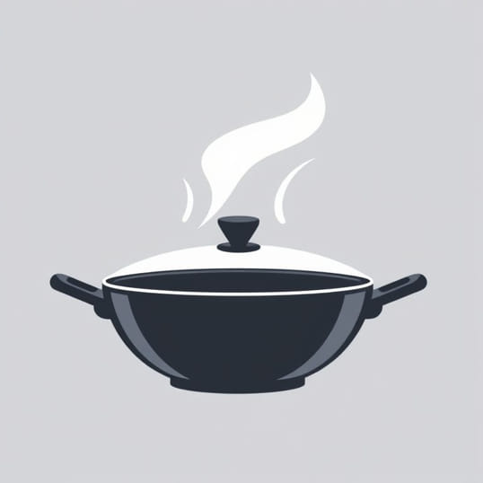 Deep Lidded Frying Pan