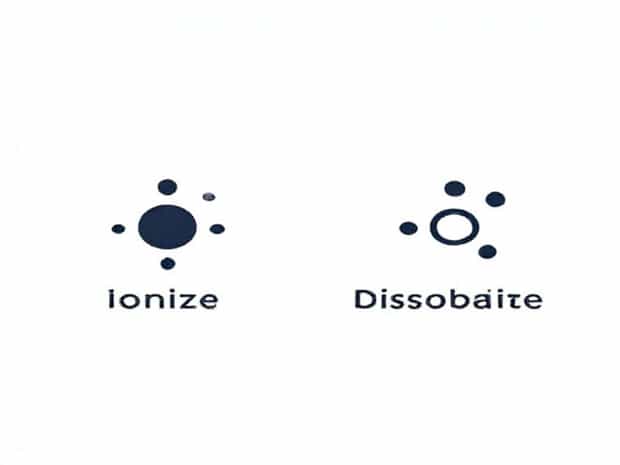 Difference Between Ionize And Dissociate