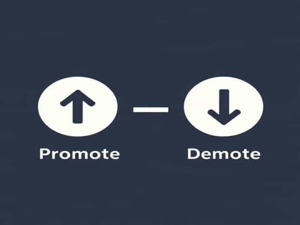 Difference Between Promote And Demote