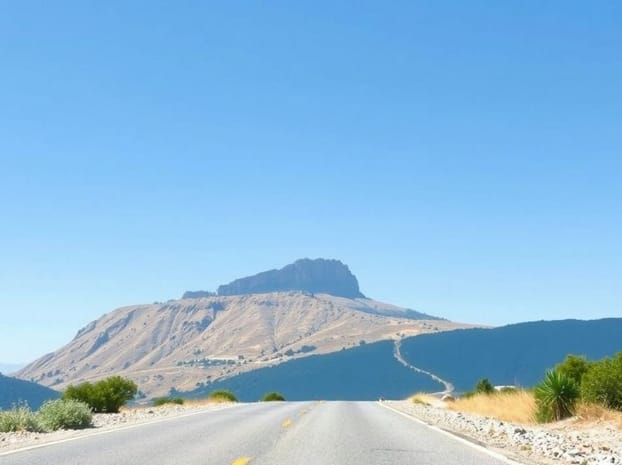 Driving From Athens To Peloponnese