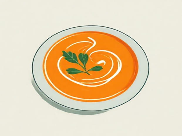 Easy Spicy Parsnip Soup