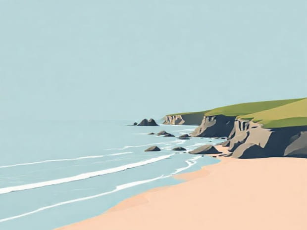 Example Of Concordant Coastline Uk