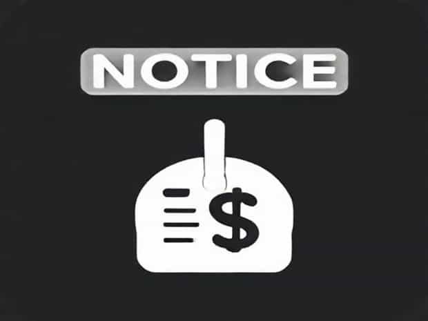 Fdot Notice Of Nonpayment
