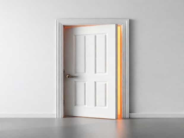 Fire Door Propped Open