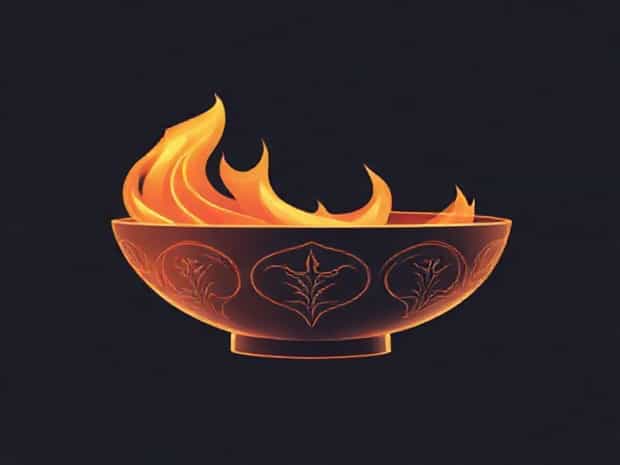 Fire King Peach Luster Bowl