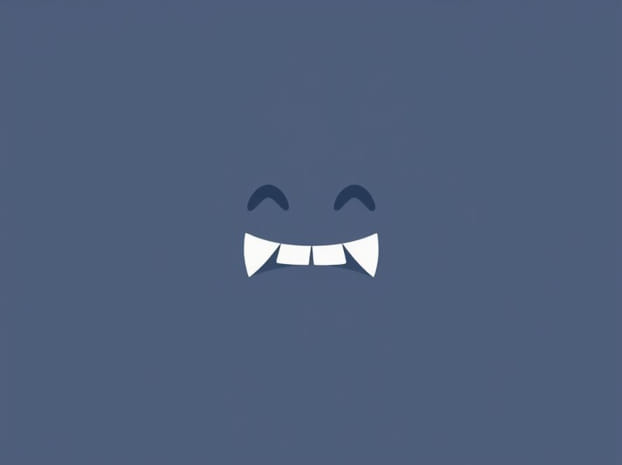 Frowning Buck Tooth Emoji