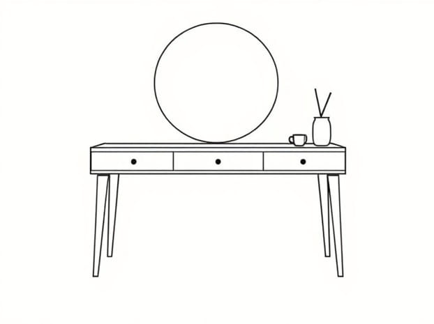 G Plan Quadrille Dressing Table