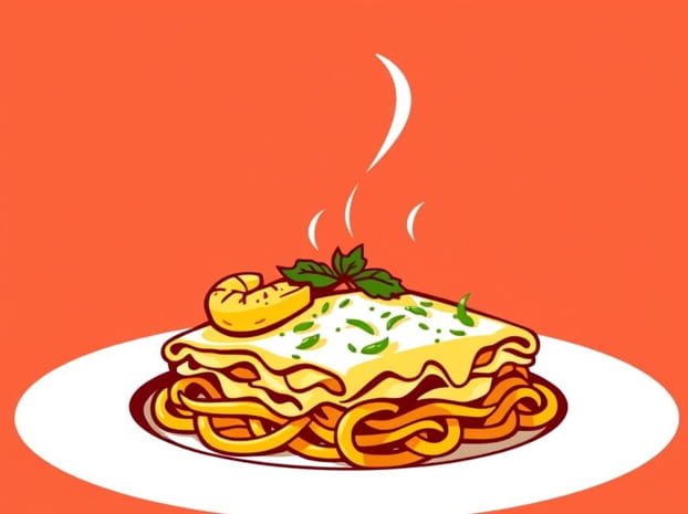 Garlic Butter Shrimp Scampi Lasagna