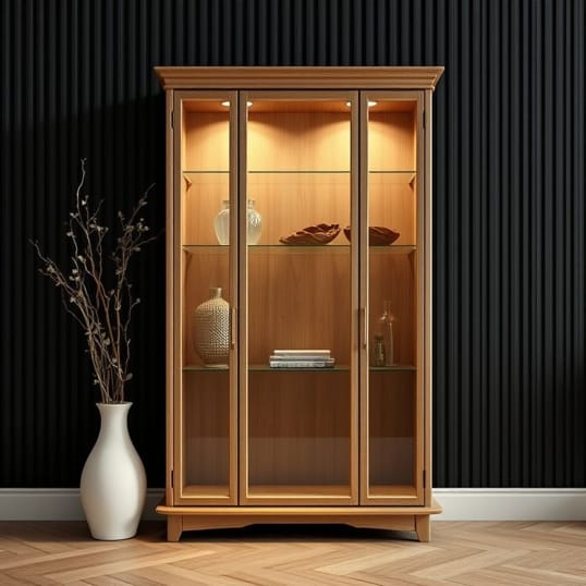 Glass Cabinet Fantastic Furniture