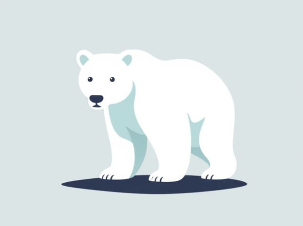 Grizzly Bear Mistaken As Polar Bear